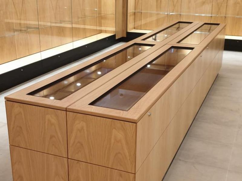 Drawer Showcases - MQU Museum 