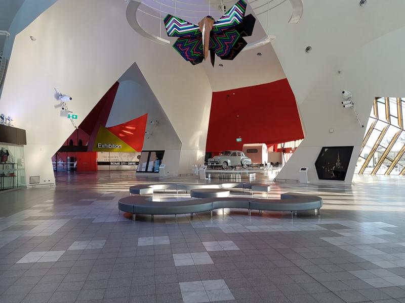 Custom Showcase, Gandel Hall (Atrium) - National Museum of Australia