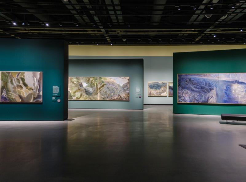 HOTA Lyrical Landscapes Exhibition - Image supplied courtesy of HOTA – Home Of The Arts, Gold Coast.