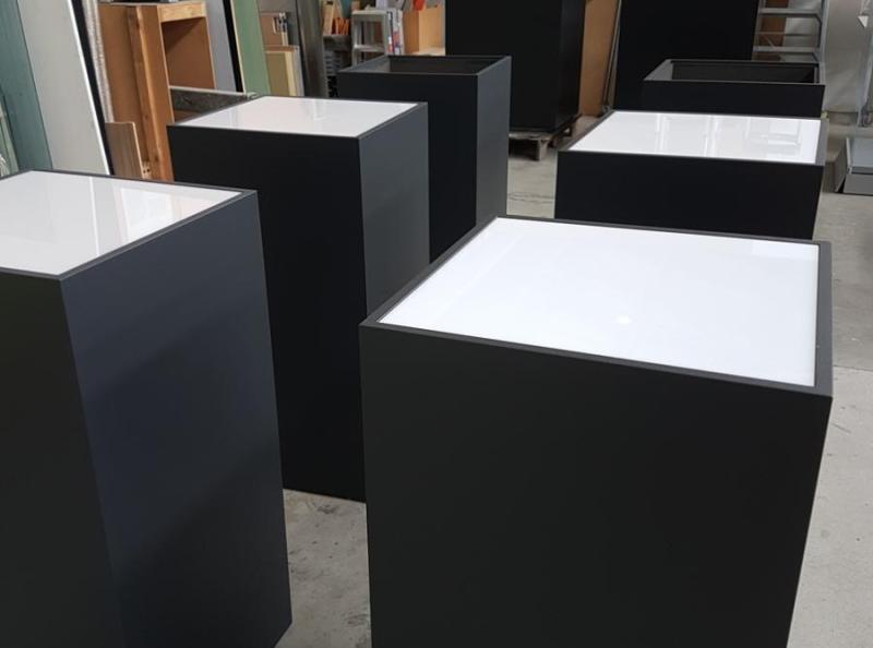 Illuminated Plinths